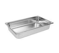 Matfer Bourgeat Stainless Steel 1/1 Gastronorm Tray 100mm