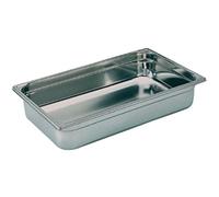 Bourgeat K049 Stainless Steel 1/1 Gastro norm Pan, 65 mm