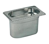 Matfer Bourgeat Gastronorm Pan K077 - 1/9 Stainless Steel 0.8 L (176×108×100 mm)