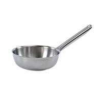 Matfer Bourgeat Tradition Plus Stainless Steel Flared Saut Pan 28cm