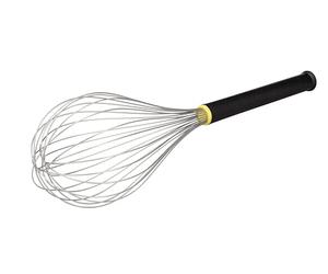Matfer J760 Balloon Whisk, 18" | Equipped with a sturdy hanging loop for storage, ideal for whipping eggs, creams, and batters in commercial kitchens.
