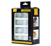 MatferBourgeat Piping Tubes Assorted Polycarbonate (Box 12) | Assorted nozzles in a storage box simplify pastry work, while durable construction ensures effortless cleaning.