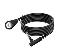 MATFORTH 15ft Universal Grounding Cord (Black) - Replacement Cable for Mats, Pads & Sheets | Compatible with Most Grounding Systems