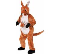 MatGui Deluxe Plush Kangaroo Mascot Adult Party Adult Sized Cosplay Kangaroo Mascot Costumes