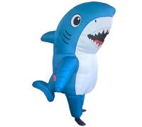 MatGui Inflatable Blue Shark Costume for Adults