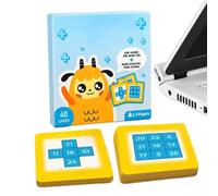 Math Addition Game - Numeric Practice Set, 1 Early Learning Toy For Kindergarten Classroom, Calculation Board With Pieces, Educational School Apparatus For Math, Preschooler Challenge, Pupils, Boys An