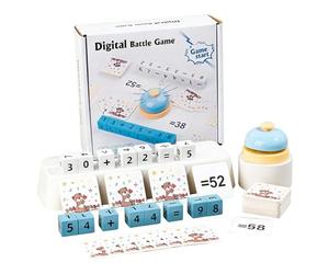 Math Blocks | Interactive Counting Learning Toys - Multiplication And Division Math Games For Girls Boys Kindergarten Home Classroom Birthday