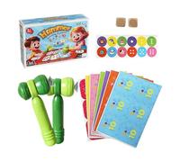 Math Board Game, 20cm with Ten | 220g Durable ABS Additional Educational Toy Kindergarten Students, Interactive Activity for Parents and Children