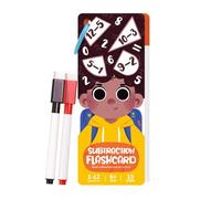 Math Cards | Early Development Mathematics Games | Math Practice Flash Cards - for Home School Primary Outdoor Indoor Vacation Car Plane Travel