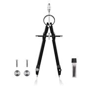 Math Compass Geometry Set 1pcs Professional Compass Geometry Set with Lock Math and Precision Compass Metal and Durable for Solid and Plane Precis for Drafting and Drawings, Student Supplies