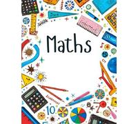 Math Composition Notebook: Unlined White Paper Journal for Math Doodles, Graph Sketching & Creative Thinking - 120 Pages, 7.44” x 9.69”