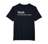 Math Definition Parody Mathematical Funny T-Shirt, Men's Big and Tall, Black, 2X Tall