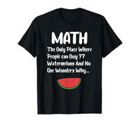 Math Definition Watermelons Funny Pi Teacher’s Day T-Shirt