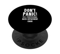Math Department Chair PopSockets Adhesive PopGrip