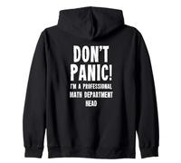 Math Department Head Zip Hoodie