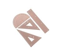 Math Drafting with Straight Ruler Triangle Protractor for Students Classroom & Engineering Drawing Measuring Tools for Students