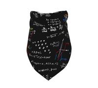 Math Equation Math Formulas,Bib Scarf Triangle Hood Adjustable Pet Scarf Washable Hood Suitable for Small, Medium and Large Dogs and Cats