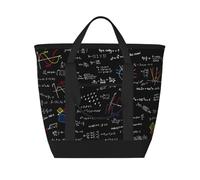 Math Equation Math Formulas,Lunch Bags Large Capacity Insulated Tote Bag for Women Men Work Picnic Travel
