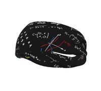 Math Equation Math FormulasHair Bands for Men Woman Headband Running Headband Sweat Wicking Gym