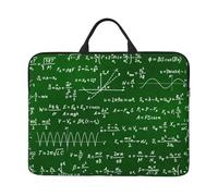 Math Equations Formulas, 14 Inch Laptop Sleeve, Notebook Bag Laptop Case Sleeve Briefcase with Handle