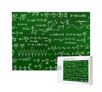 Math Equations Formulas,500 Pieces Wooden Jigsaw Family Game Jigsaw Puzzles for Adults Teens Home Decor