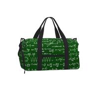 Math Equations Formulas, Handheld Crossbody Sports Luggage Bag, Sports Duffels, Large Capacity Travel Bag for Women and Men