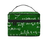 Math Equations Formulas, Makeup Bag, Portable Cosmetic Bag for Women - Travel Cosmetic Organizer, Toiletry Pouch, The Go-to Gift That Never Disappoints for Special Moments