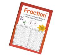 Math Exercise Book with Friendly Paper, Multiply anddivide