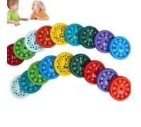 Math Fact Fidget Spinners, Math Fidget Spinners, Number Sensory Spinner Fidget Toy, Fidget Learning Game Toy, Math Games, Learning & Education Toys, Autism Toys (18pcs)