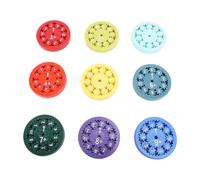 Math Fact Fidget Toy Educational Interactive Addition Subtraction Learning Tool for Kids Classroom Homeschool Durable PC Material 9PCS Set