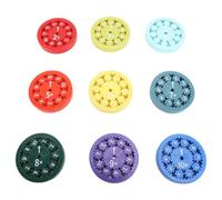 Math Fact Fidget Toy Vibrant Interactive Learning Tool for Kids and Students PC Material 9 Pack Random Color