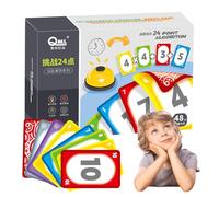 Math Flash Cards - Kids Educational Deck, Arithmetic Practice Game | Number Learning Kit, Classroom Speed Drills, Homeschool Counting Trainer, Mental Problem Solving Study Challenge For Students