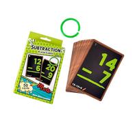 MATH Flash Cards Kindergarten, Multiplication and Division Flash Cards - Flash Cards 50 Total Math Cards for Kindergarten for Children