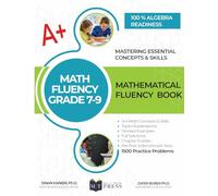 Math Fluency Grade 7-9: Mastering Essential Concepts and Skills - Full Color Edition