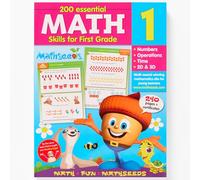 Math for 1st Grade Workbook - 200 Essential Math Skills (Reading Eggs)