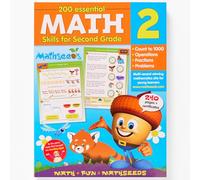 Math for 2nd Grade Workbook - 200 Essential Math Skills (Reading Eggs)