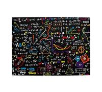 Math Formula,500 Pieces Puzzles for Adults-Wooden Jigsaw Puzzle for Adults Elderly