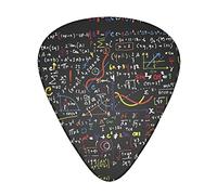 Math Formula Advanced guitar pick 12 pieces Three thicknesses for bass, electric guitar, acoustic guitar bag