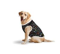 Math Formula Casual Stretch Pet Vest T-Shirts, Comfort Cotton Dog Sweatshirt Sweater Vest For Large Dogs (3xl-5xl)