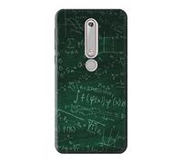 Math Formula Greenboard Case Cover For Nokia 6.1, Nokia 6 2018
