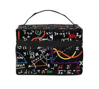 Math Formula, Makeup Bag, Portable Cosmetic Bag for Women - Travel Cosmetic Organizer, Toiletry Pouch, The Go-to Gift That Never Disappoints for Special Moments