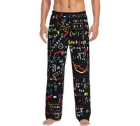 Math Formula Mens Pj Pajama Pants Bottoms Lounge Sleepwear Pjs With Pockets And Drawstring