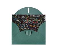 Math Formula Print Blank Cards and Envelopes 5" x 6" for Wedding Birthday Invitations and All Occasions