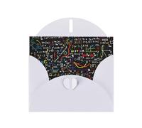Math Formula Print Blank Cards and Envelopes 5" x 6" for Wedding Birthday Invitations and All Occasions