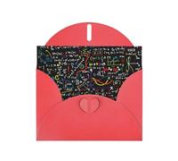 Math Formula Print Blank Cards and Envelopes 5" x 6" for Wedding Birthday Invitations and All Occasions
