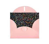 Math Formula Print Blank Cards and Envelopes 5" x 6" for Wedding Birthday Invitations and All Occasions