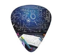 Math Formula Print Guitar Pick Comfortable Feel, Clear Sound, Multiple Thicknesses For Varied Tones
