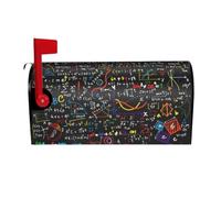 Math Formula Print Mailbox Covers Magnetic Mailbox Post protective cover for Garden Yard Outdoor Decor