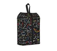 Math Formula Print Men Women Travel Shoe Storage Bag Home Organizer Pouch Gym Camping Backpacks
