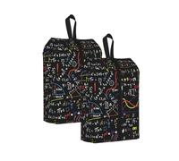 Math Formula Print Men Women Travel Shoe Storage Bag Home Organizer Pouch Gym Camping Backpacks